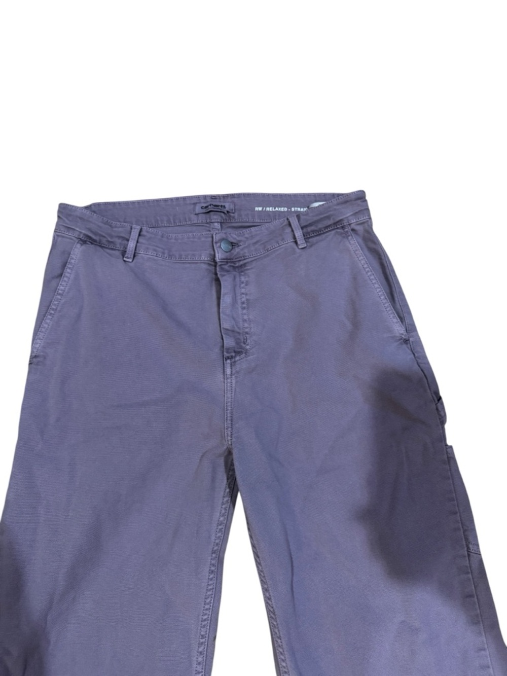 Carhartt WIP  Work In Progress Purple Pierce Straight-Leg Jeans - Picture 8 of 16